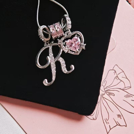 Suklaur 925 Silver Personalized Letter Pendant– Personalized Gift Choice